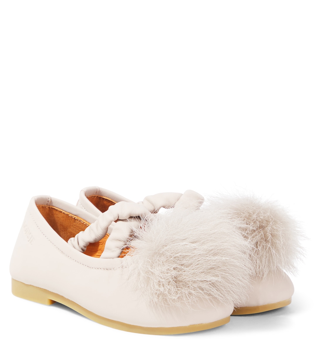 

Кожаные балетки Izebella Donsje, Ivory Sheep Leather