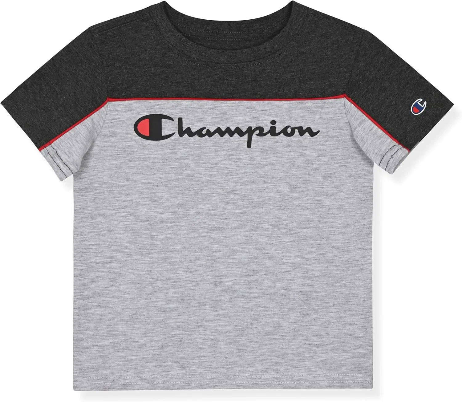 Детский спортивный костюм Champion, 2 предмета, хлопковый хизер — фото 2