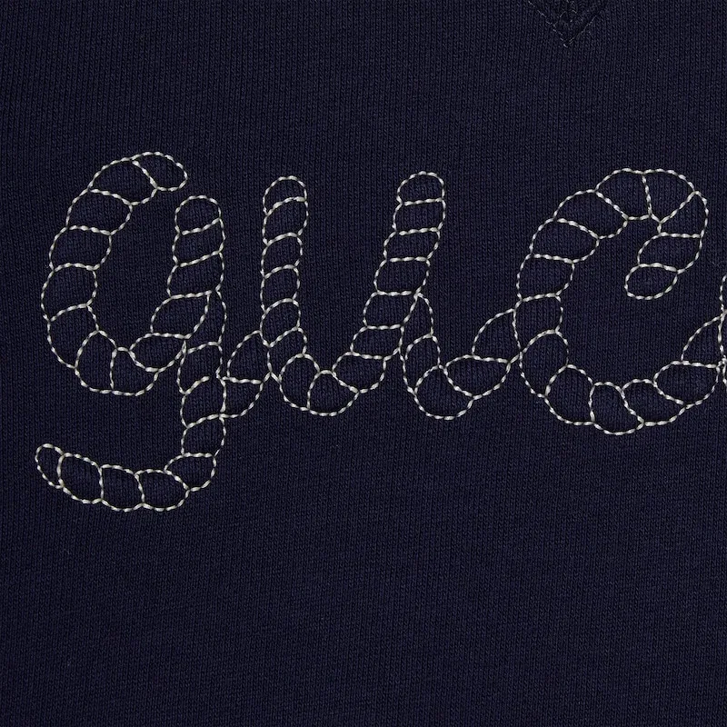 Свитшот SS25 Dark Blue Kids' GUCCI — фото 4