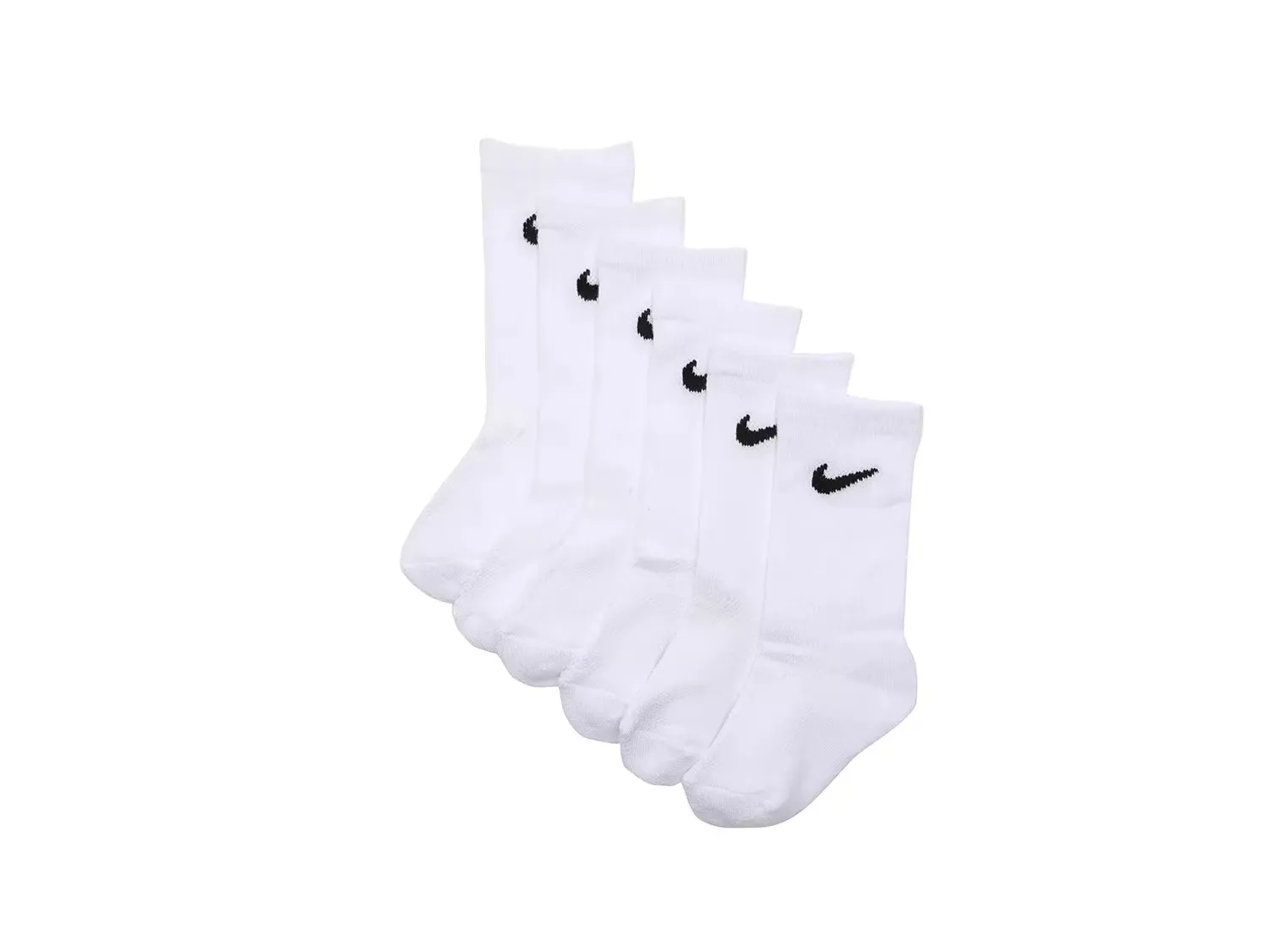 

Детские носки (6 пар) Nike, White
