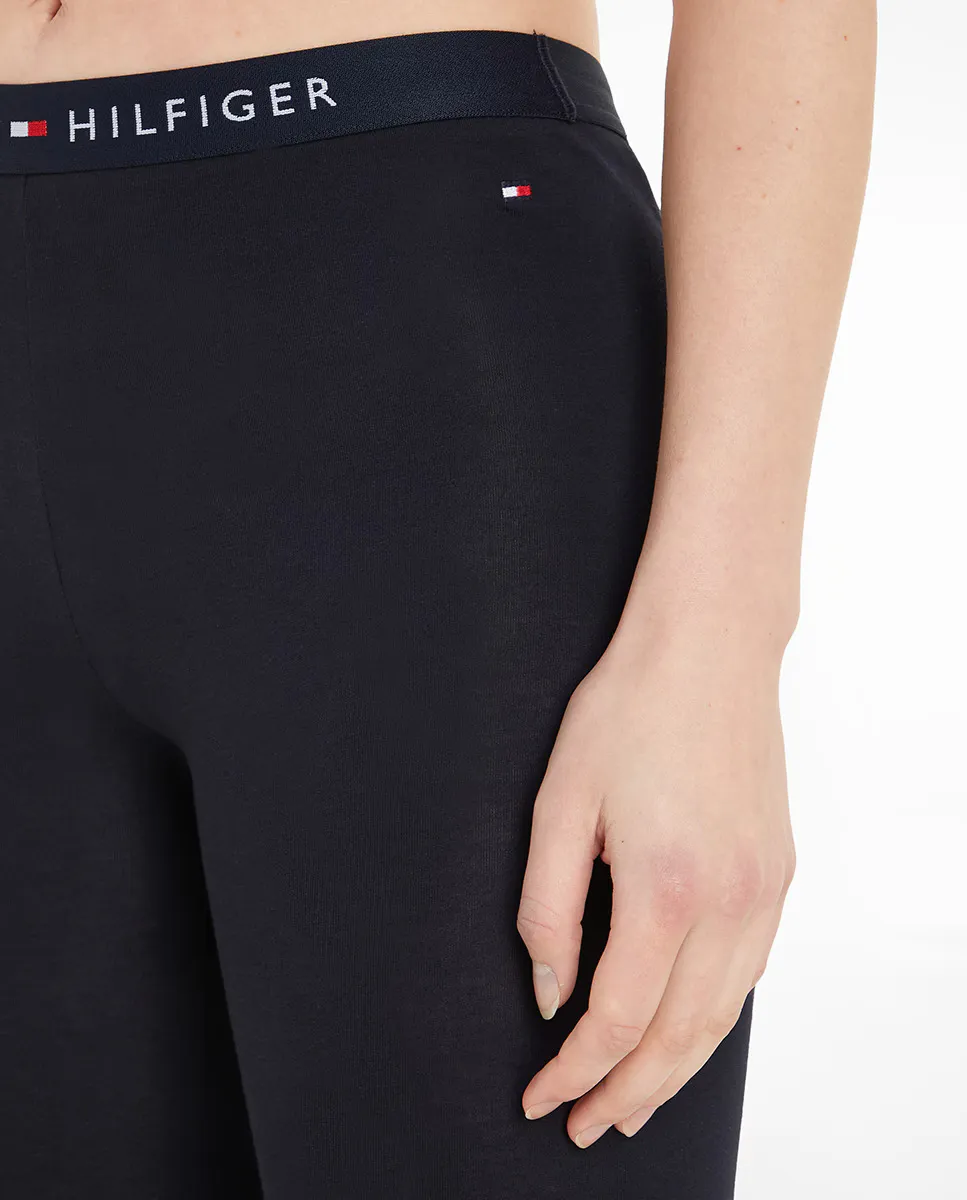 Длинные леггинсы с деталями Tommy Hilfiger, синий — фото 3