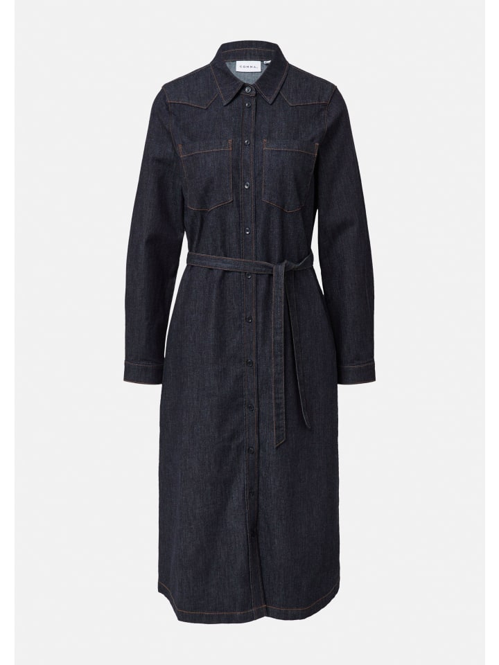 

Длинное платье comma, синий