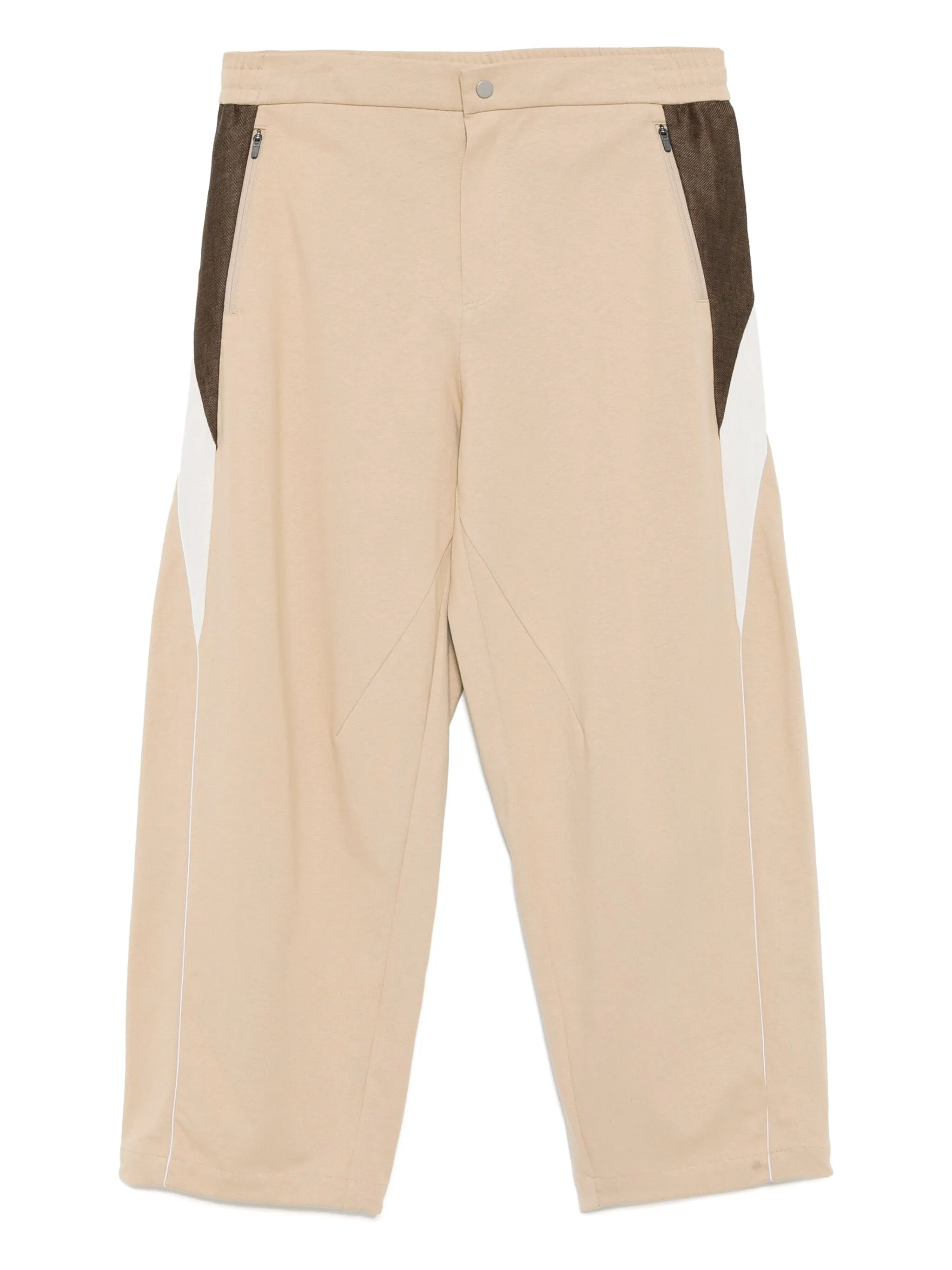 

Трикотажные брюки с лампасами Croquis, коричневый