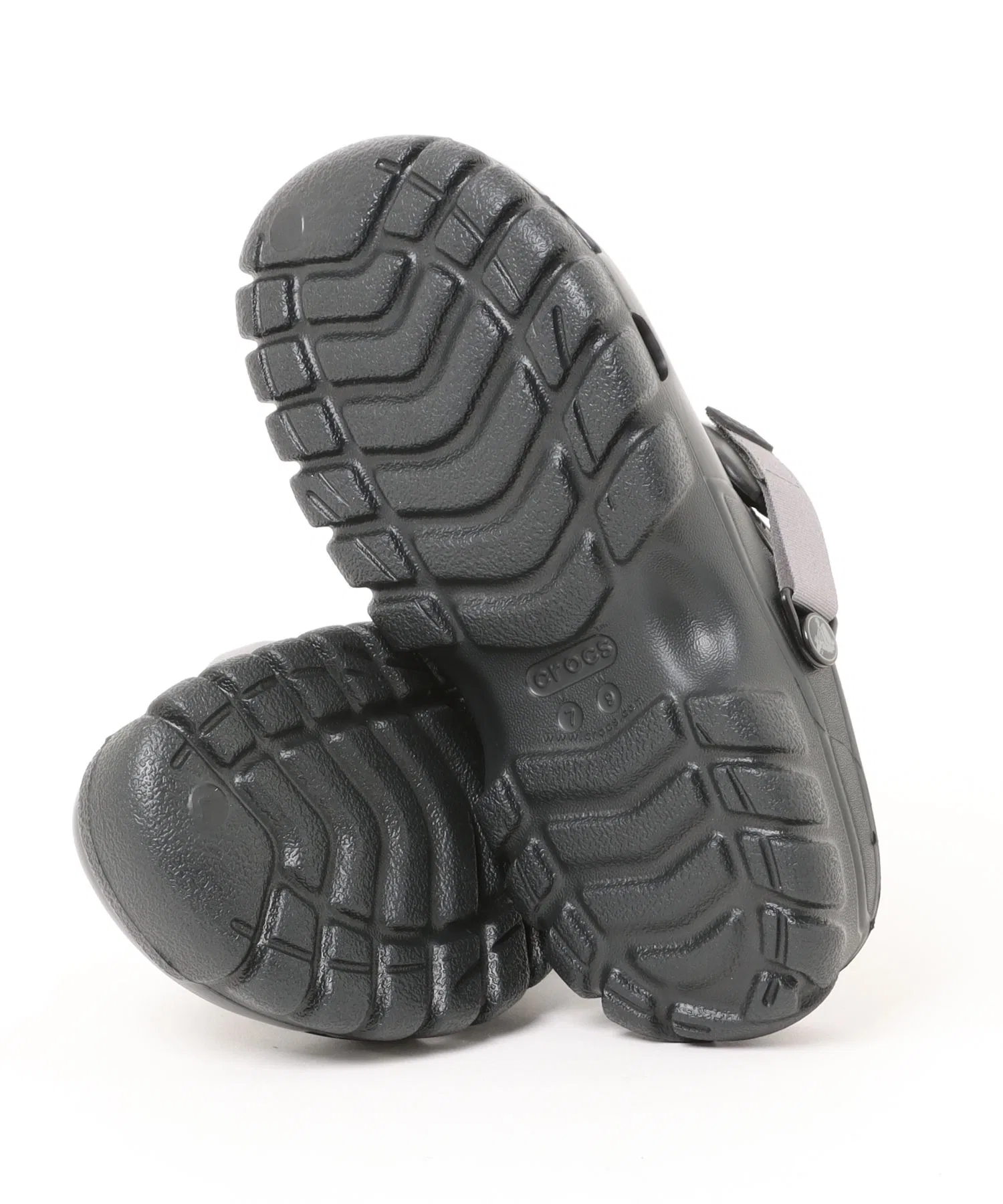 Мужские сандалии Crocs OFFROAD SPORT CLOG двухсторонние хаки — фото 3