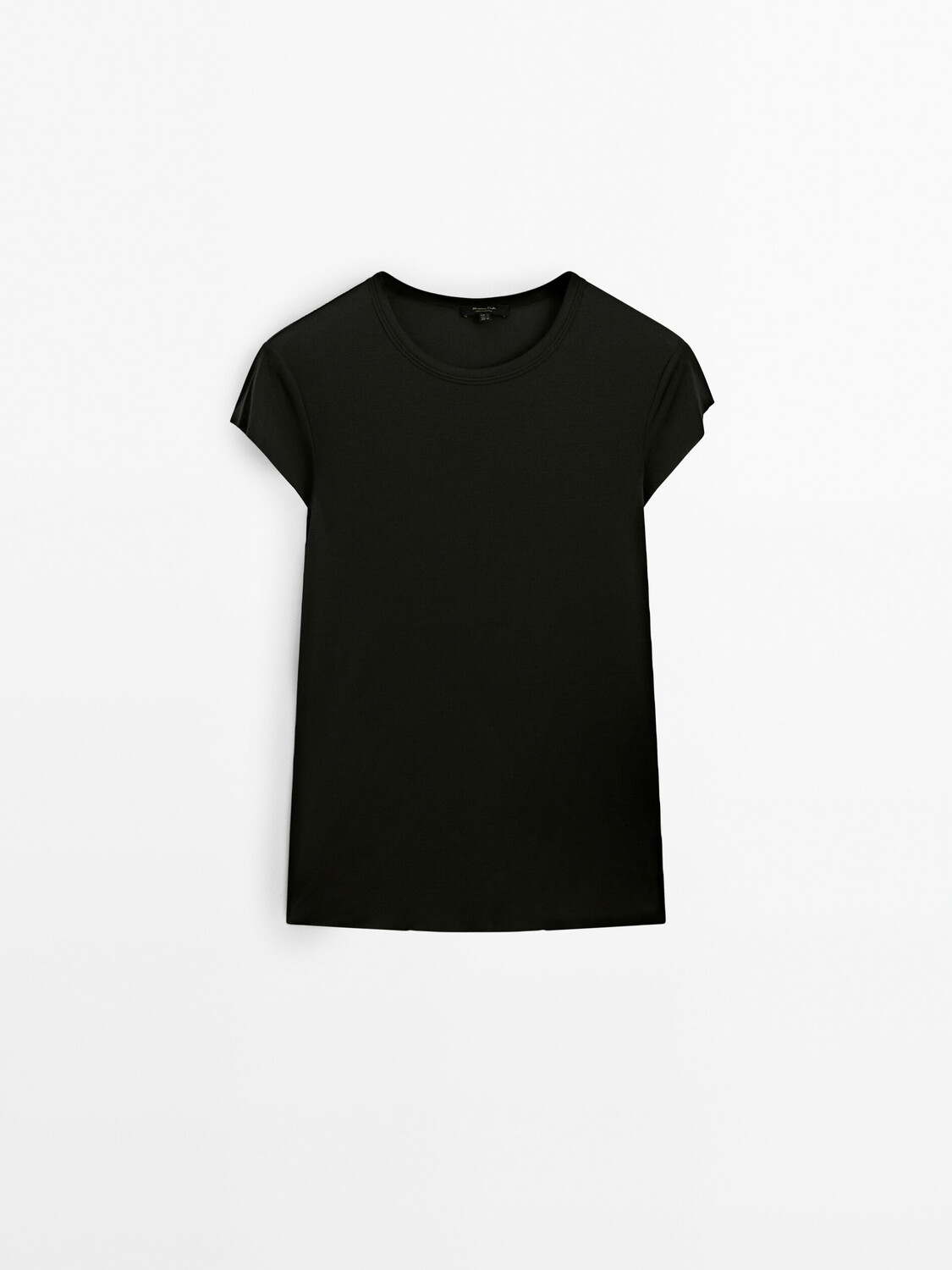 

Футболка с коротким рукавом Massimo Dutti, черный