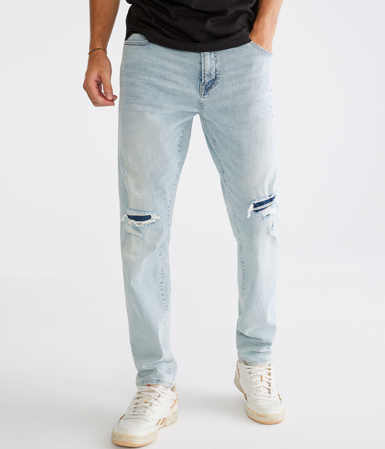 

Джинсы Athletic Skinny Premium Air Aeropostale, синий