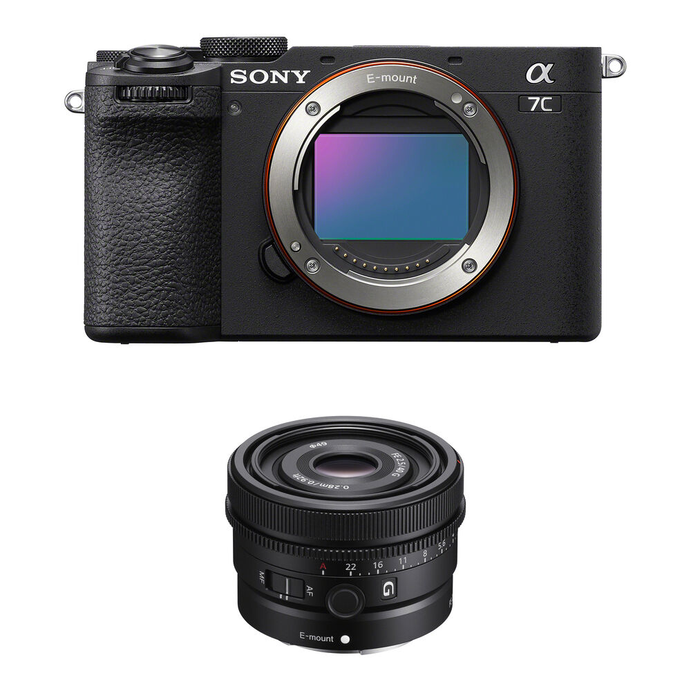 

Беззеркальная камера Sony a7C II Mirrorless Camera with 40mm f/2.5 Lens Kit (Black)