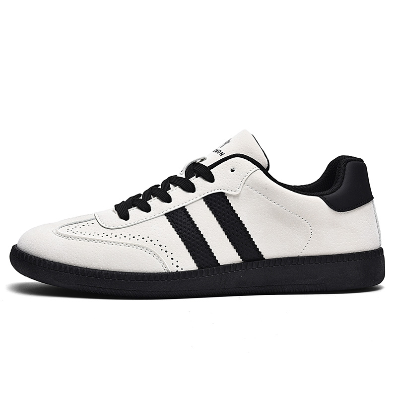 

Противоскользящие износостойкие низкие скейтерские кеды для мужчин Pilot the camel, белый