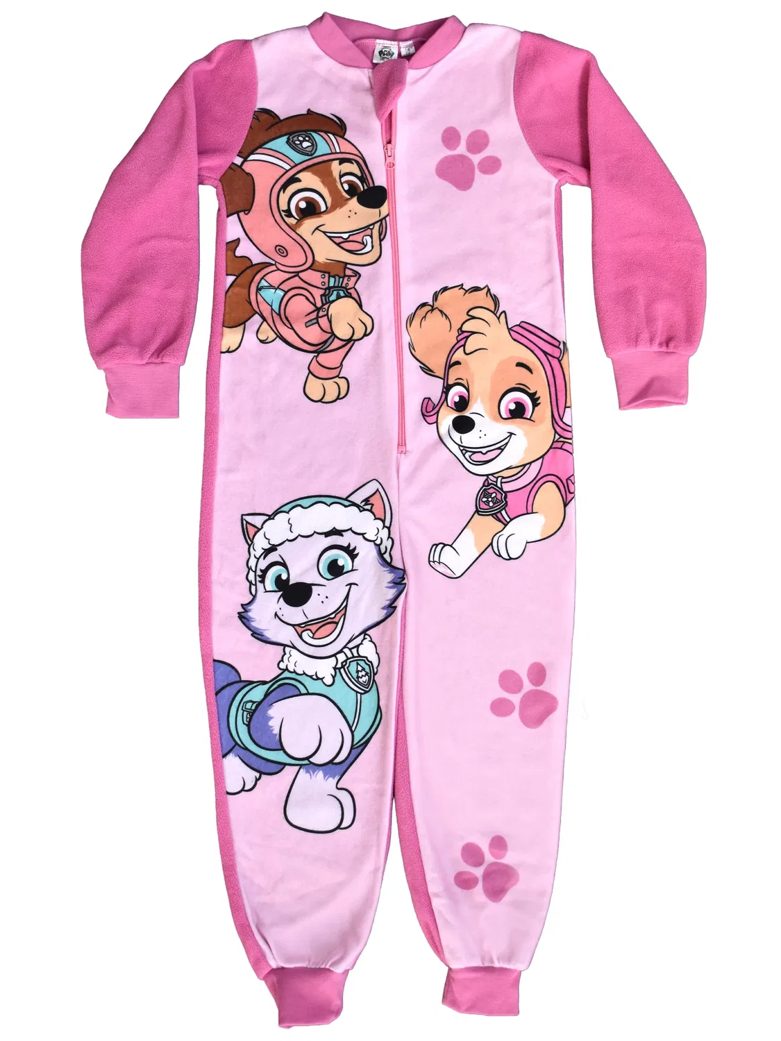 Комбинезон микрофлис, Paw Patrol, розовый/розовый — фото 2