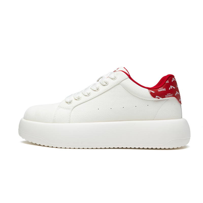 

Низкие мужские кроссовки FAIRWHALE, White Red