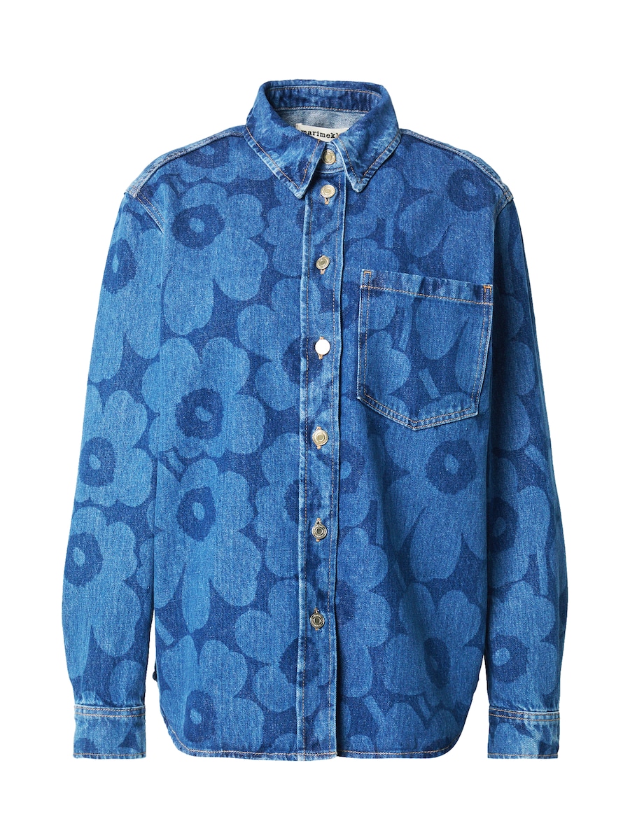 

Куртка межсезонная Marimekko MARI VAIHE, Blue Denim/Light Blue