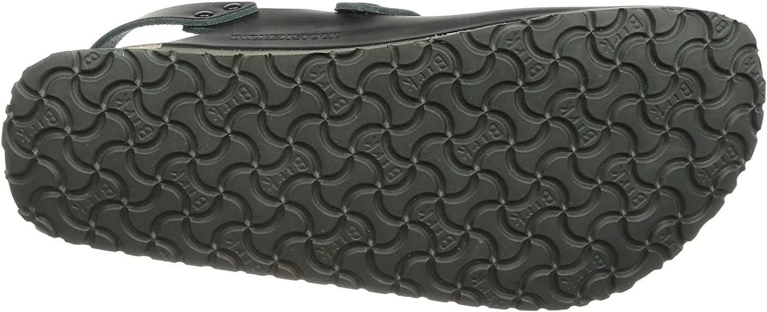 Женские туфли BIRKENSTOCK Tokyo Tokyo, антистатические, из натуральной кожи, черные, размер 5, узкая стелька — фото 4