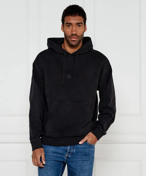 

Толстовка nuwinto Loose fit Hugo Blue, черный