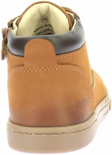 Оксфордские туфли унисекс Kickers Tackland, коричневый — фото 3