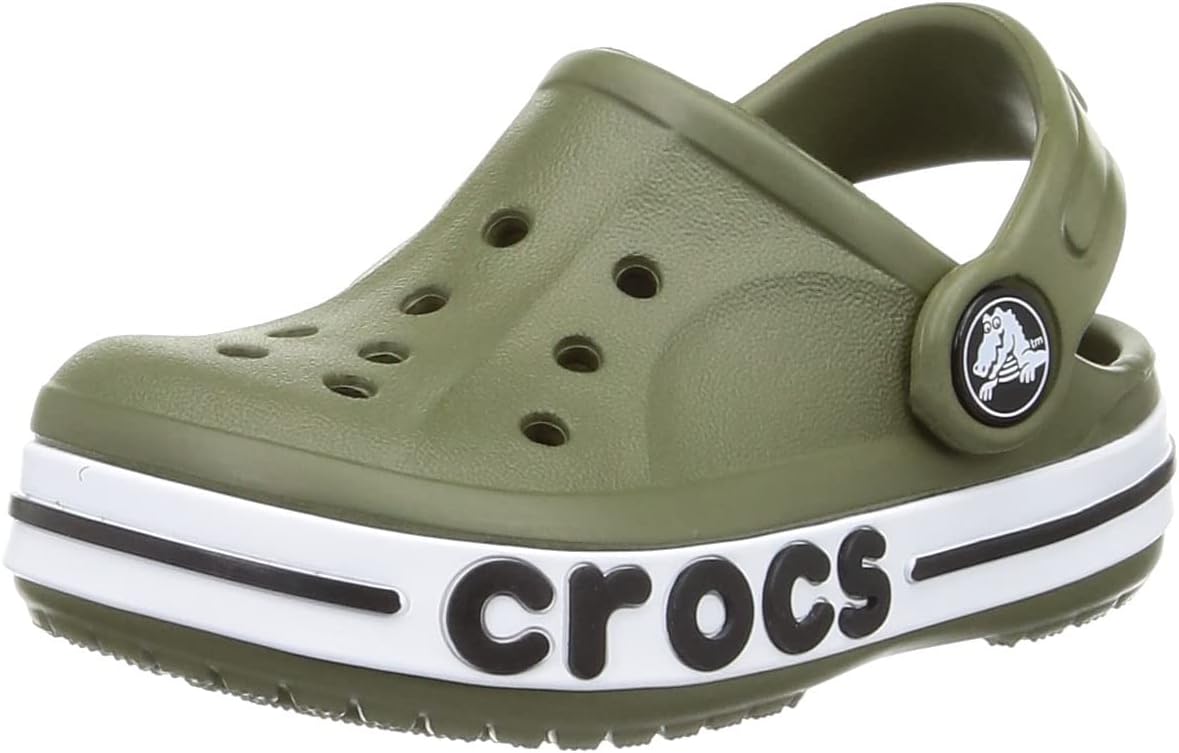 

Детские сабо Crocs Bayaband, зеленый