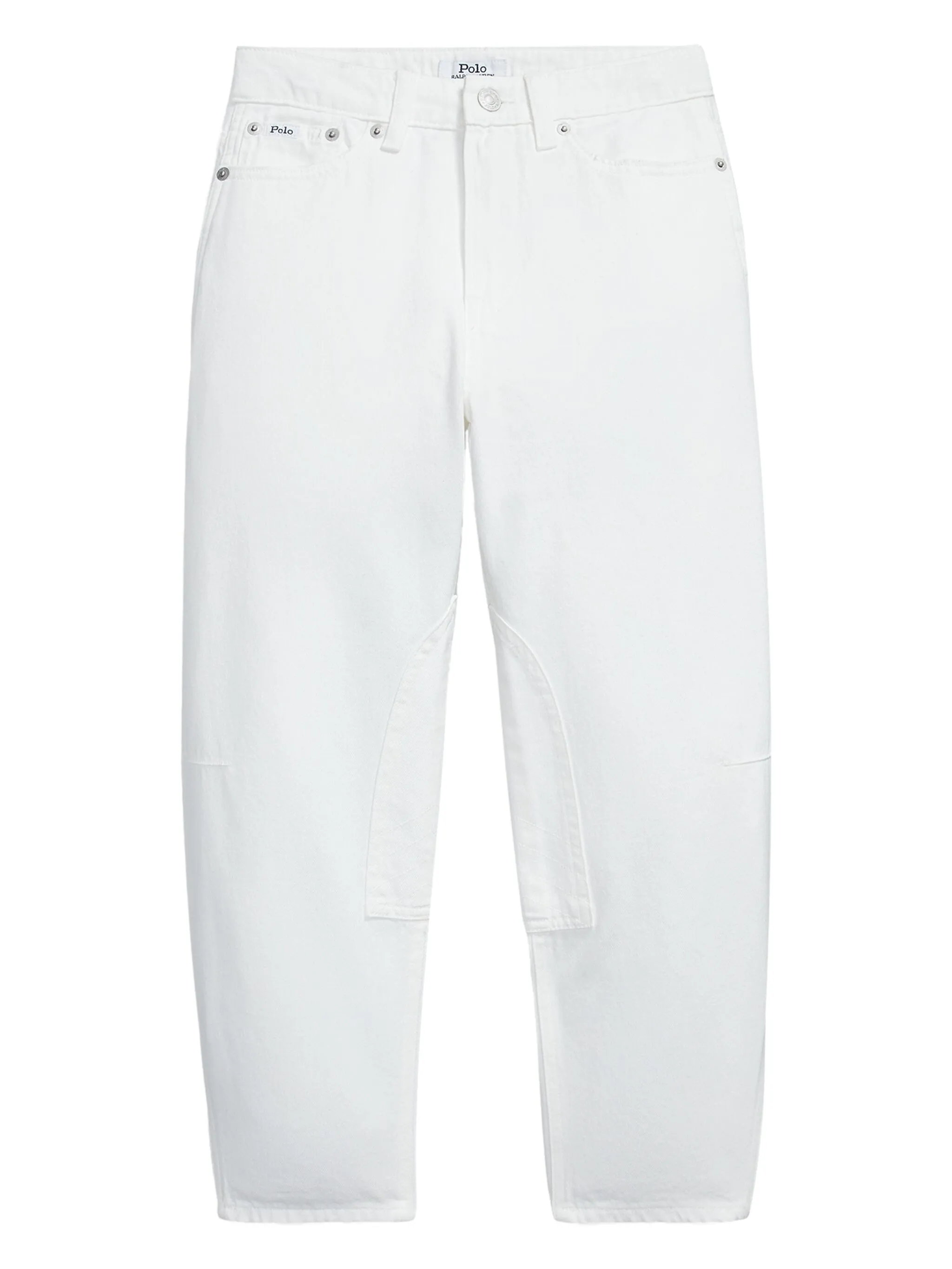 

Джинсы с нашивкой-логотипом Polo Ralph Lauren Kids, белый