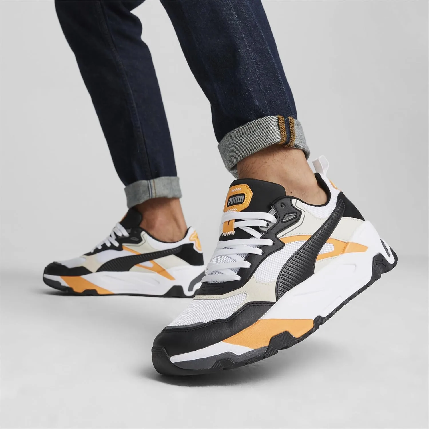 Мужские кроссовки PUMA Trinity BetterSneaker, белый/черный/серый — фото 2