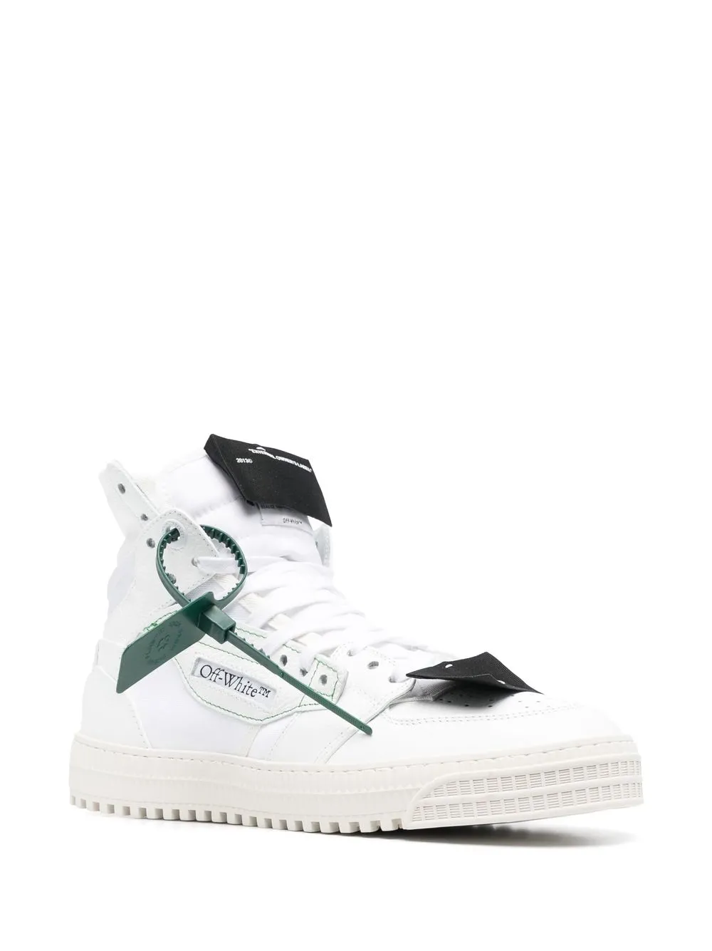 Высокие кеды Off-Court 3.0 Off-White, белый — фото 2