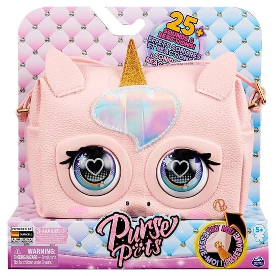 

Purse Pets, интерактивный кошелек с глазами и звуками единорога