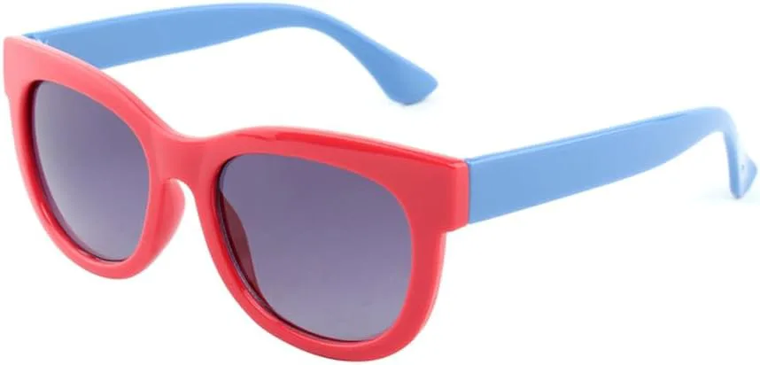 

Милые детские солнцезащитные очки UV400 для девочек, мальчиков и малышей, очаровательные детские разноцветные прямоугольные солнцезащитные очки для детей HYYZZC, C9