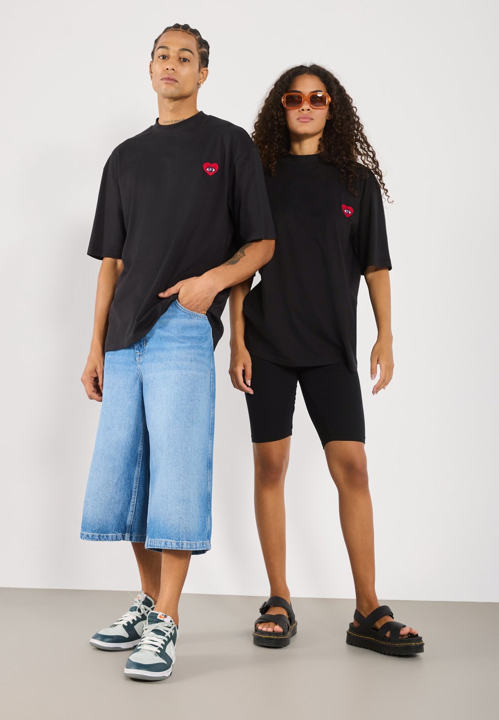 

Футболка с принтом UNISEX 2 PACK YOURTURN by Zalando, черный