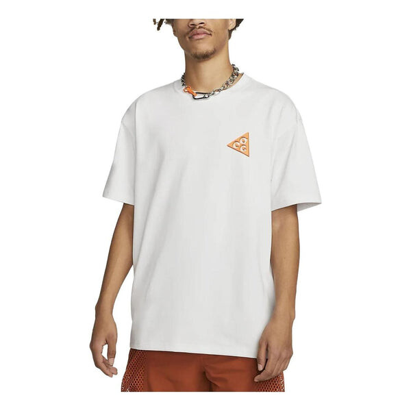 

Футболка Nike ACG Vortex T-Shirt 'White', белый, Белый;серый, Футболка Nike ACG Vortex T-Shirt 'White', белый