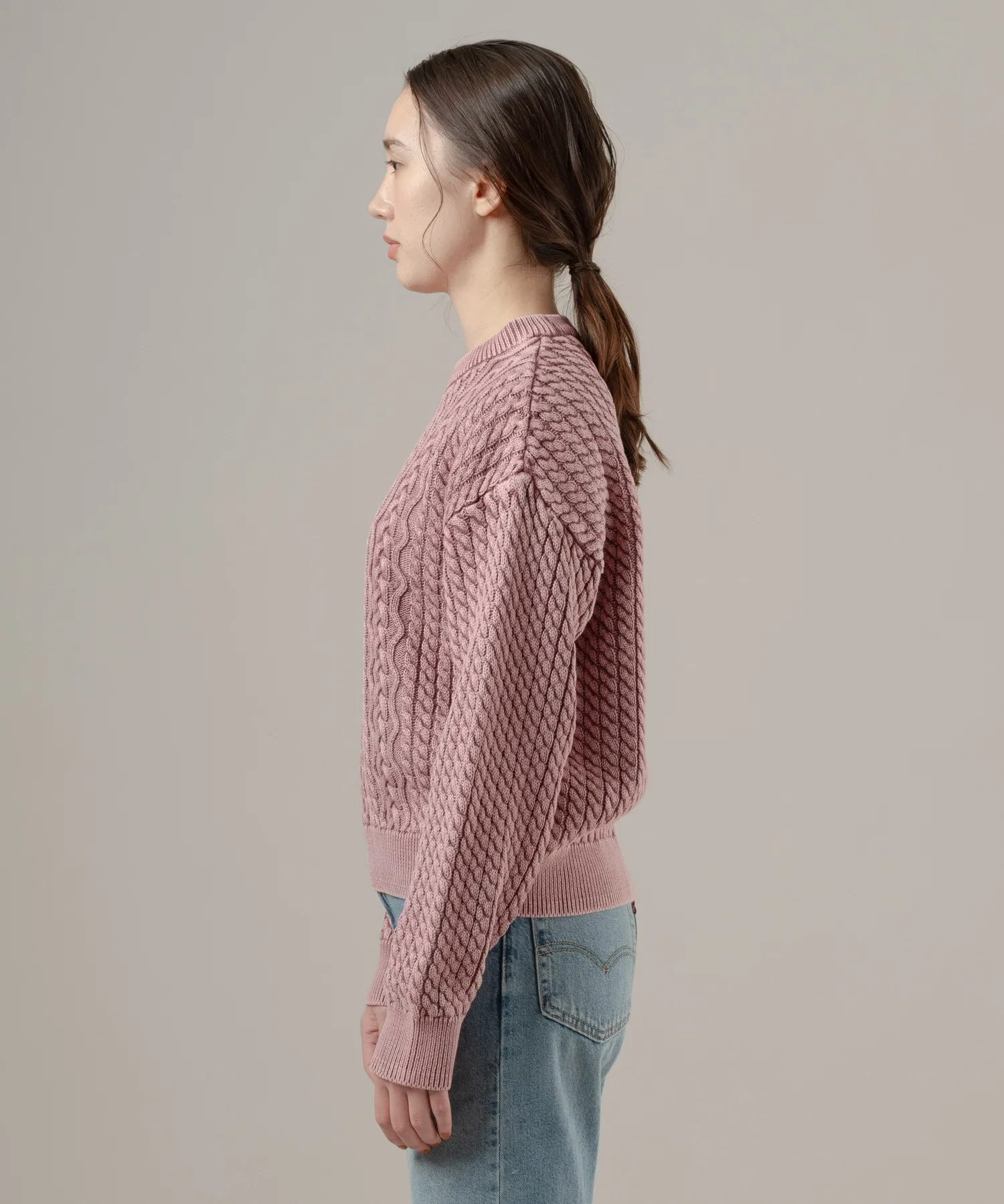 Свитер Levi's LEILAH Cable Crew Neck — фото 2