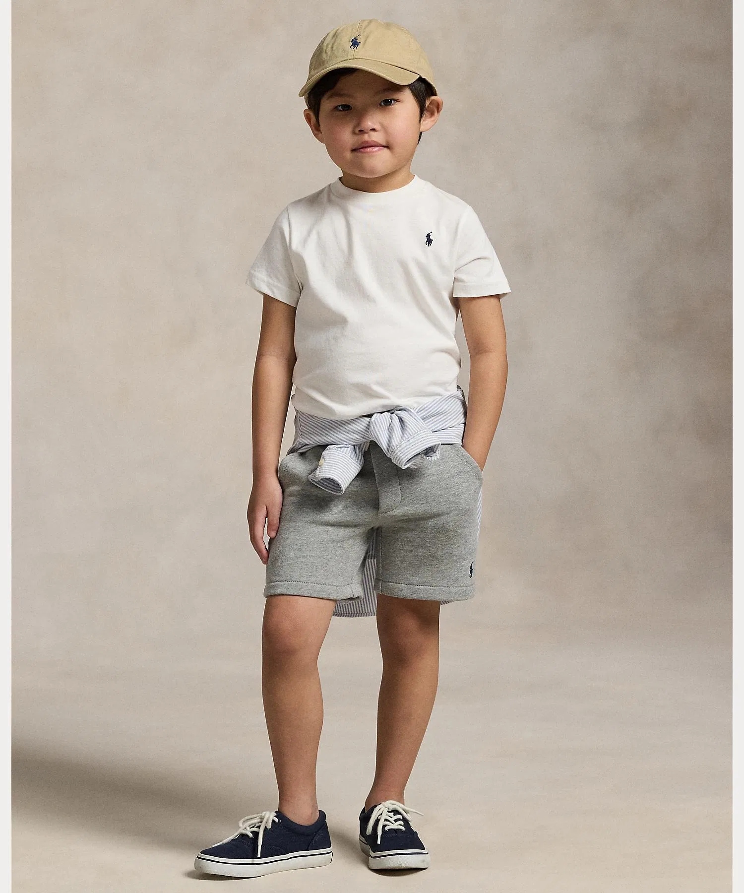 Детская футболка POLO RALPH LAUREN CHILDRENSWEAR с коротким рукавом — фото 4