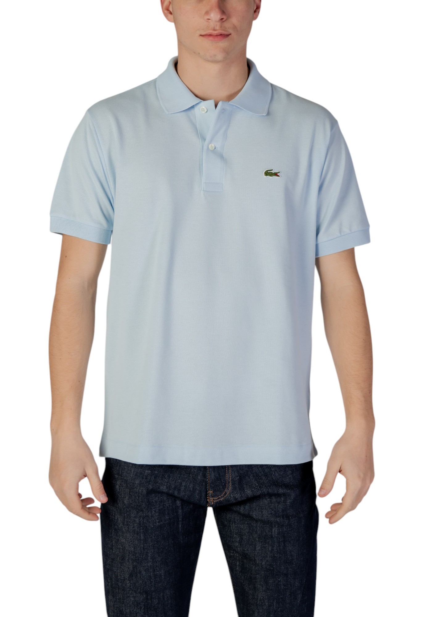 

Поло Lacoste, светло-голубой