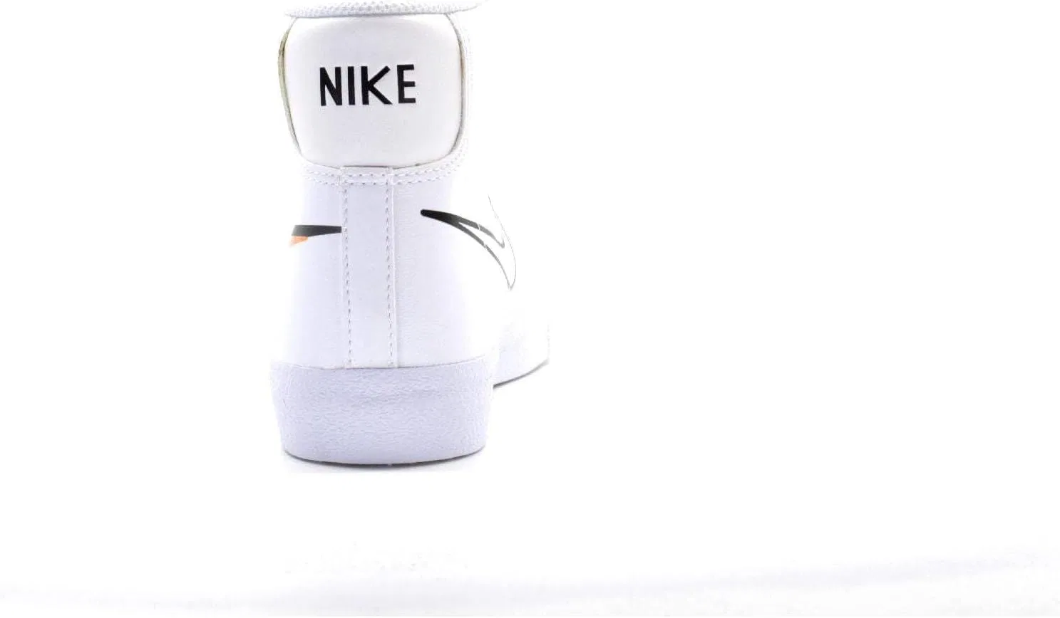 Кроссовки Nike Blazer Mid NN (GS) FN7788 100, White Black Bright Mandarin — фото 3