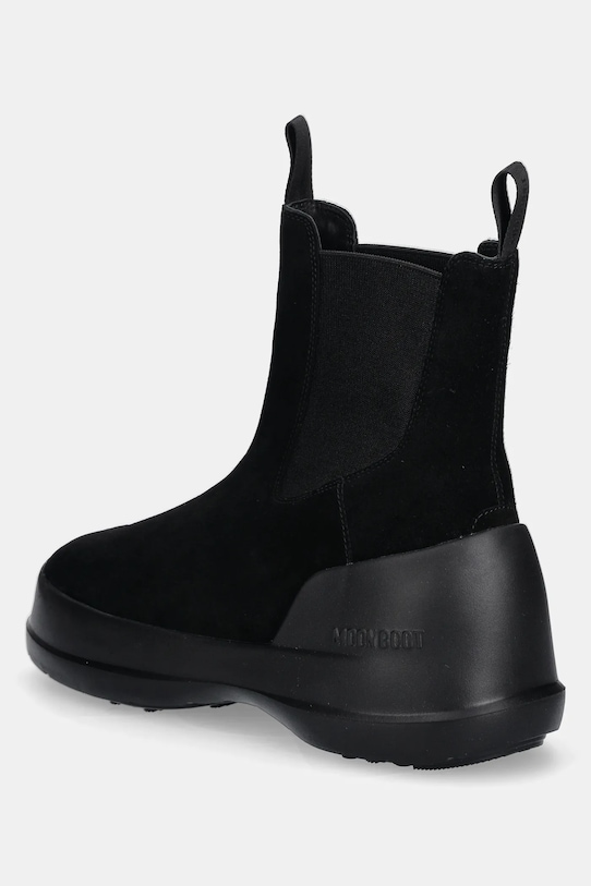Зимние ботинки женские челси Moon Boot MB Luna замшевые, черный — фото 3