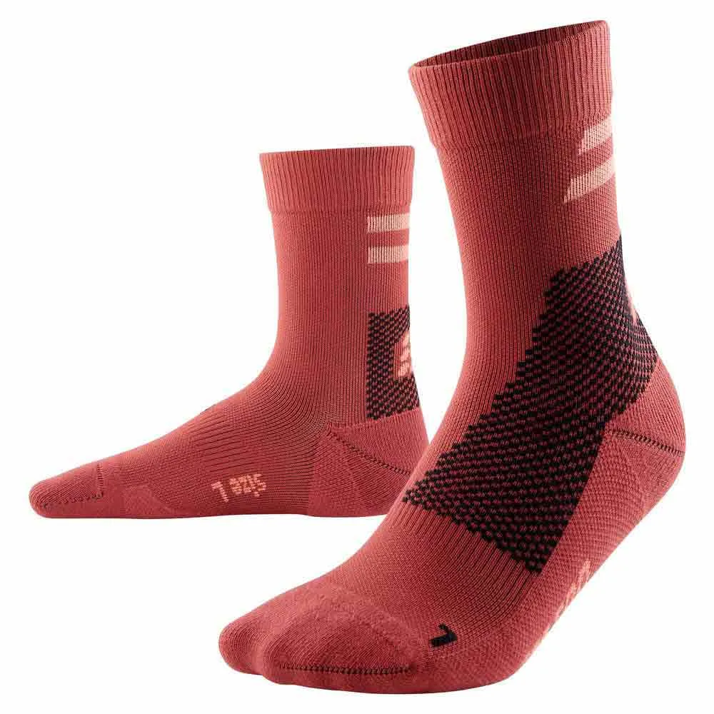 

Носки Cep Run Cushion Mid Cut, красный