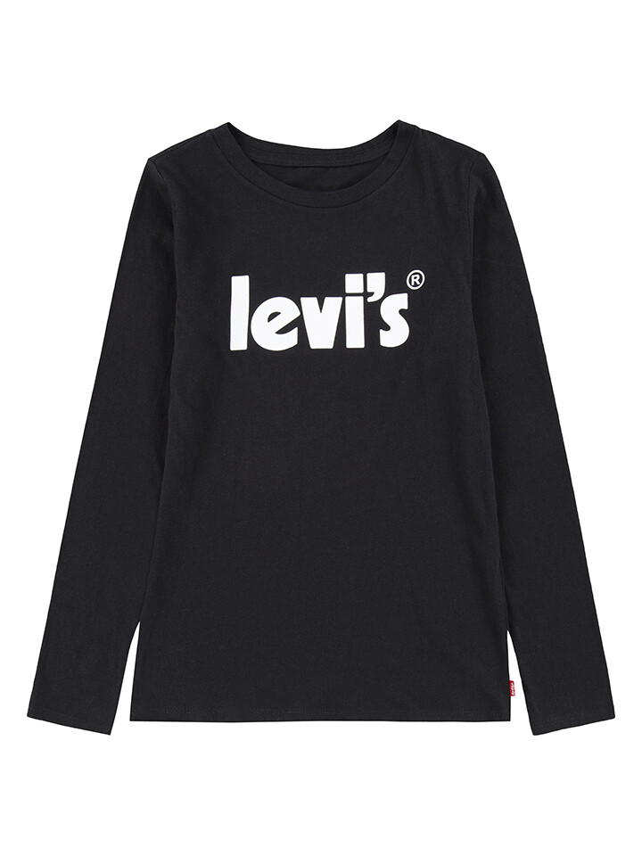 

Лонгслив Levi's Kids, черный