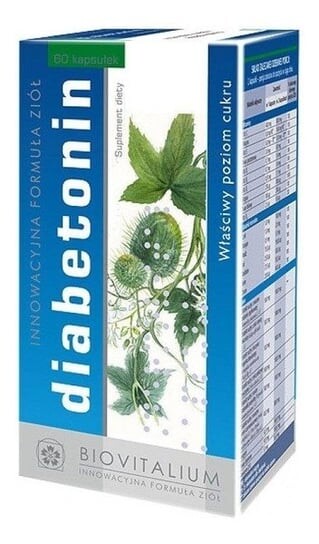 

Biovitalium, , БАД Диабетонин, 60 капсул