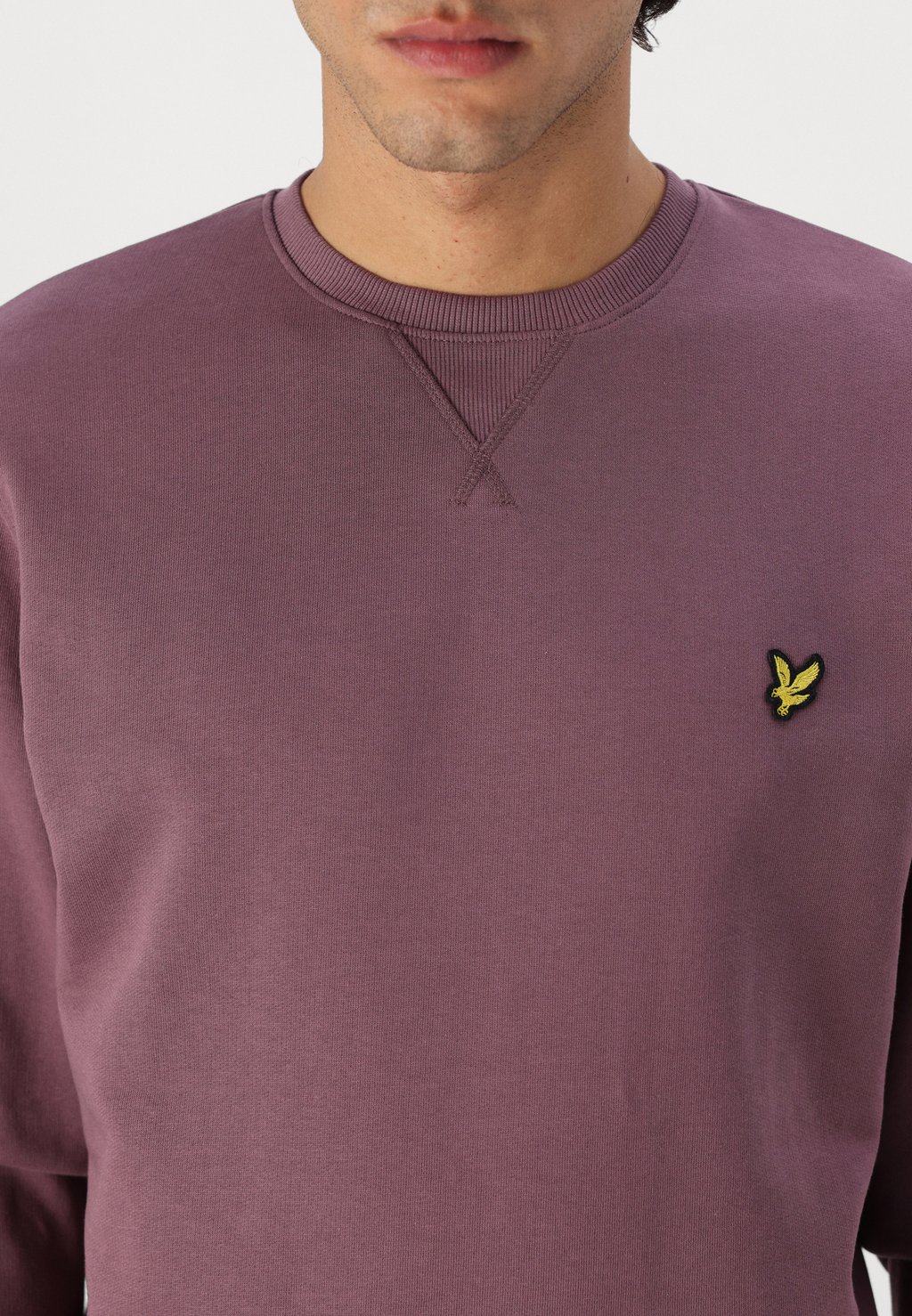 

Толстовка CREW NECK Lyle & Scott, бордовый