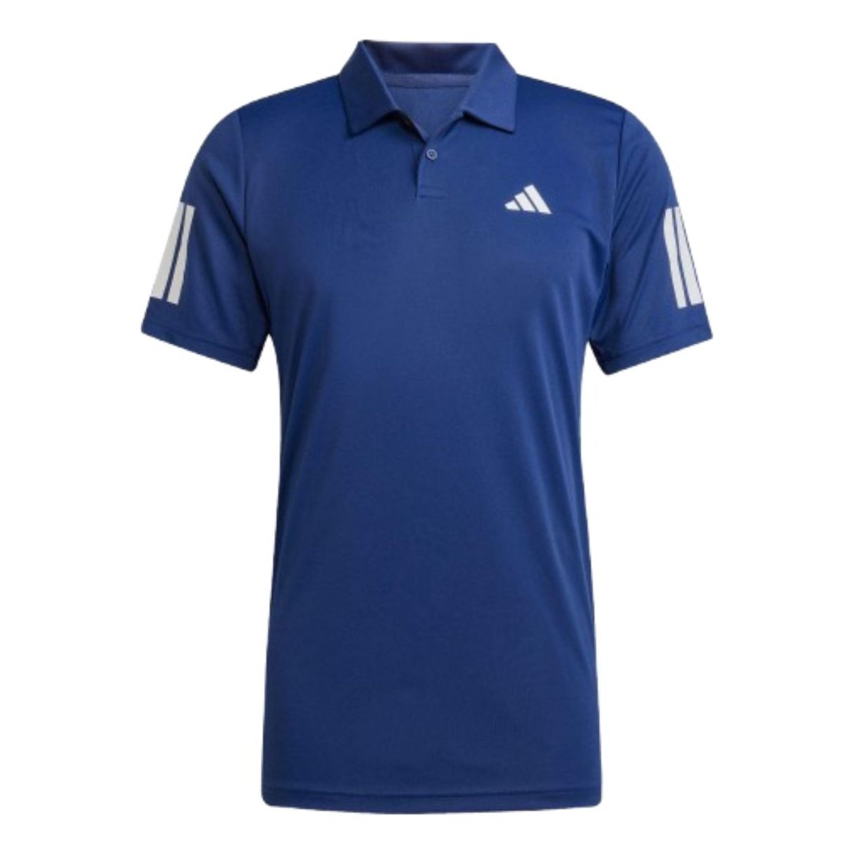 

Футболка-поло Adidas Club Tennis с тремя полосками, сине-белая, модель