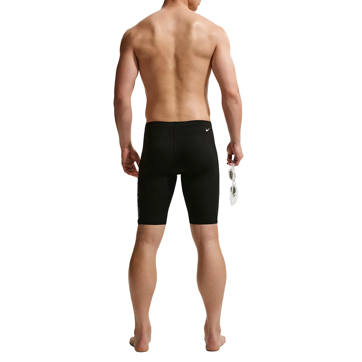 Плавки Nike Swimming Shorts черные/темно-серые/белые — фото 3