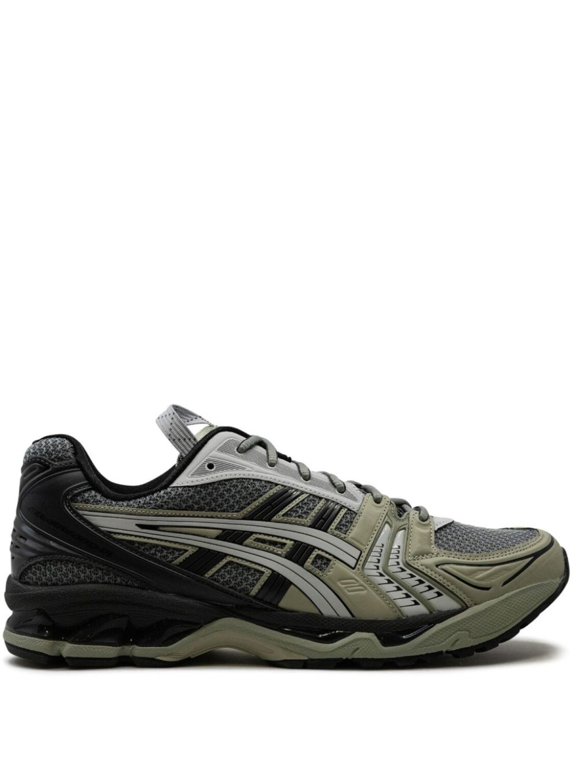 

ASICS кроссовки с нашивкой-логотипом, зеленый, Серый, ASICS кроссовки с нашивкой-логотипом, зеленый