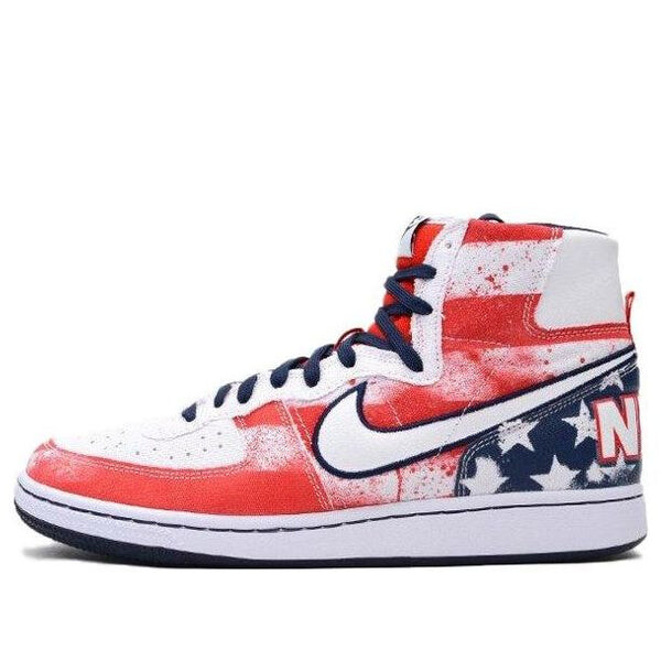 

Кроссовки terminator high 'independence day' Nike, белый