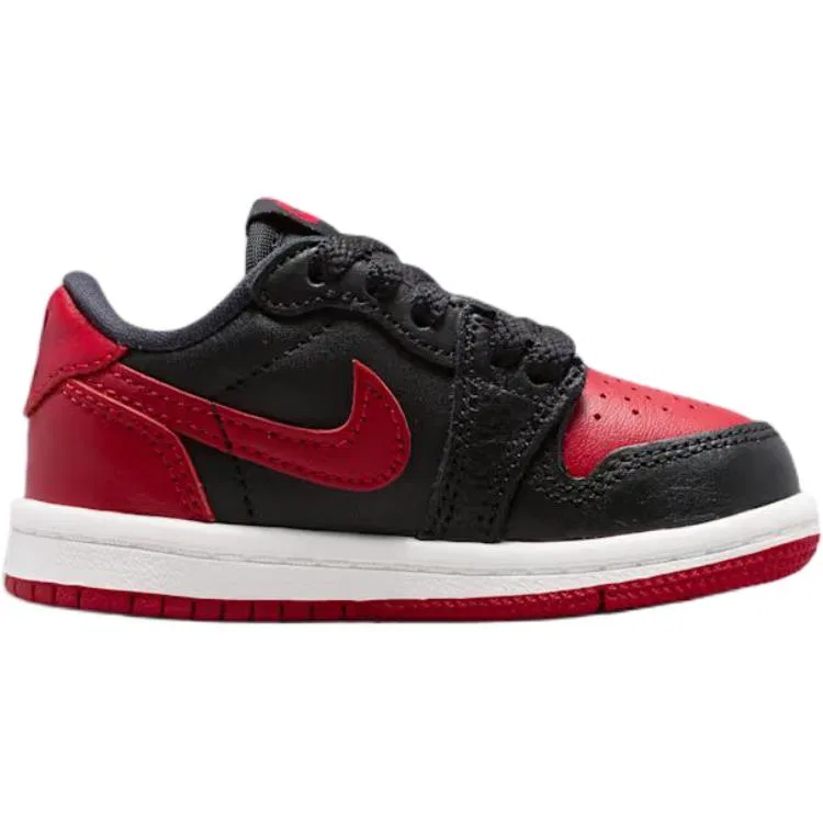 Кроссовки для малышей Jordan Low Top Toddler Black Red — фото 3