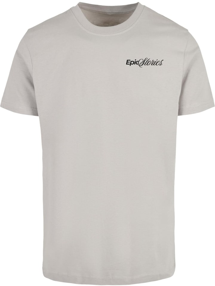 

Футболка Epic Stories Great Memories Tee серого цвета Mister Tee
