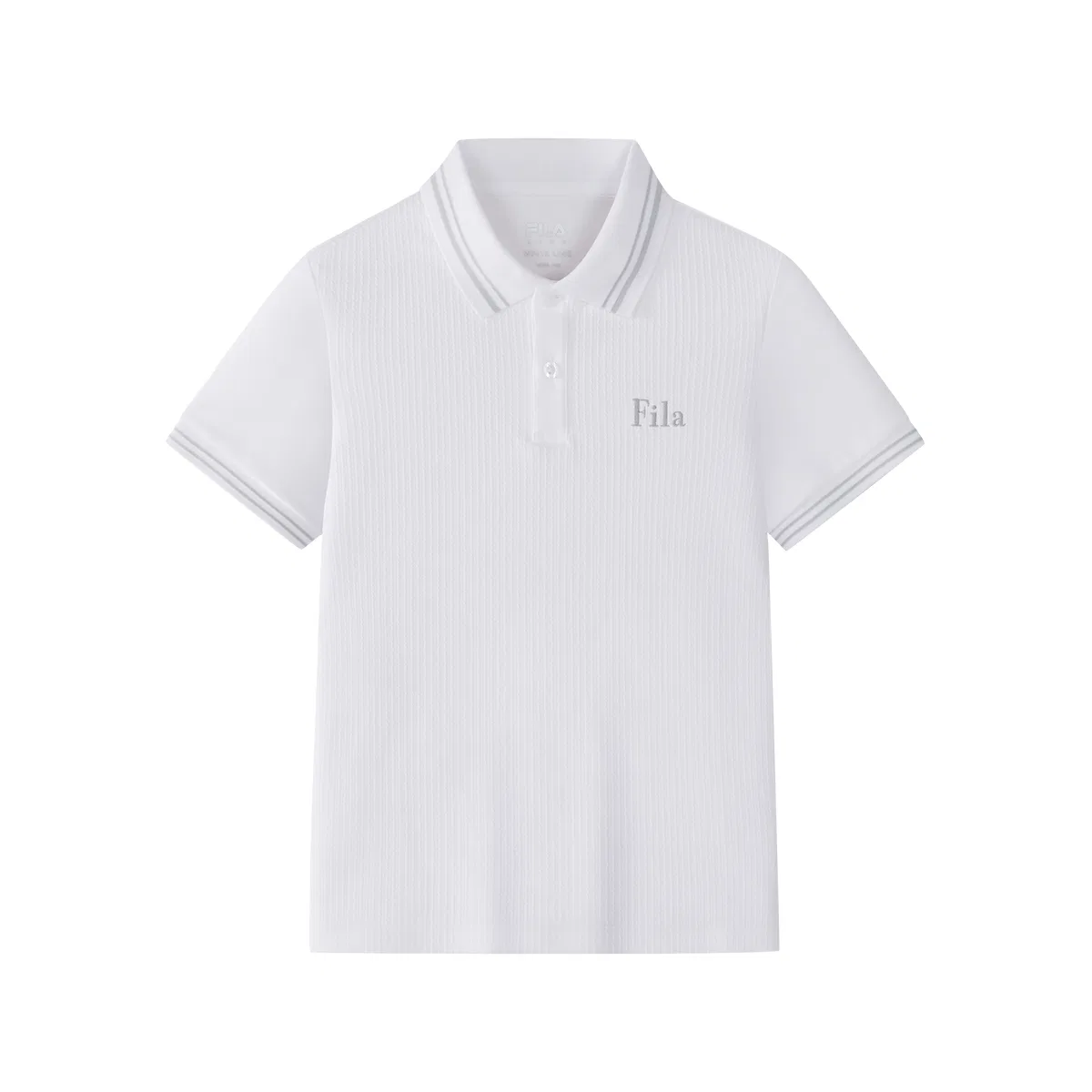 Поло Fila Kids белое