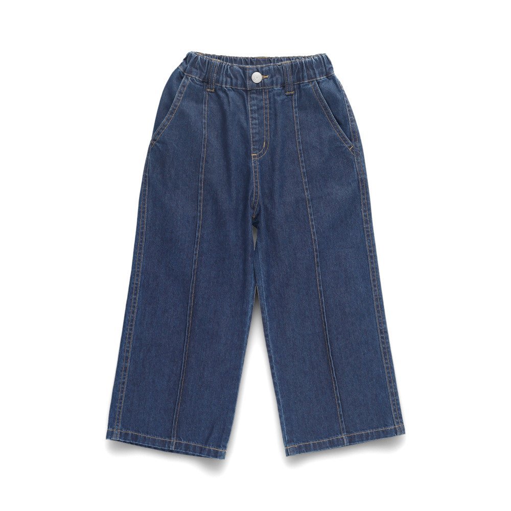 Широкие джинсовые брюки Branshes, Navy blue — фото 2