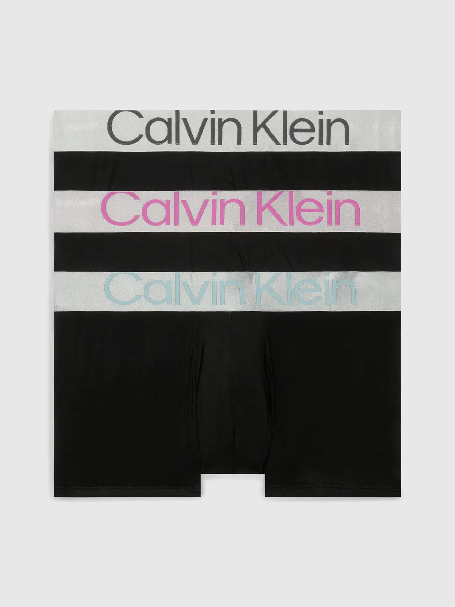 

Calvin Klein Underwear Трусы "LOW RISE TRUNK 3PK" (3 шт. в упаковке, 3 шт. в упаковке), с эластичным поясом с логотипом, цвет B- Arona, Ashf Gry, Ultra Pink Lgs