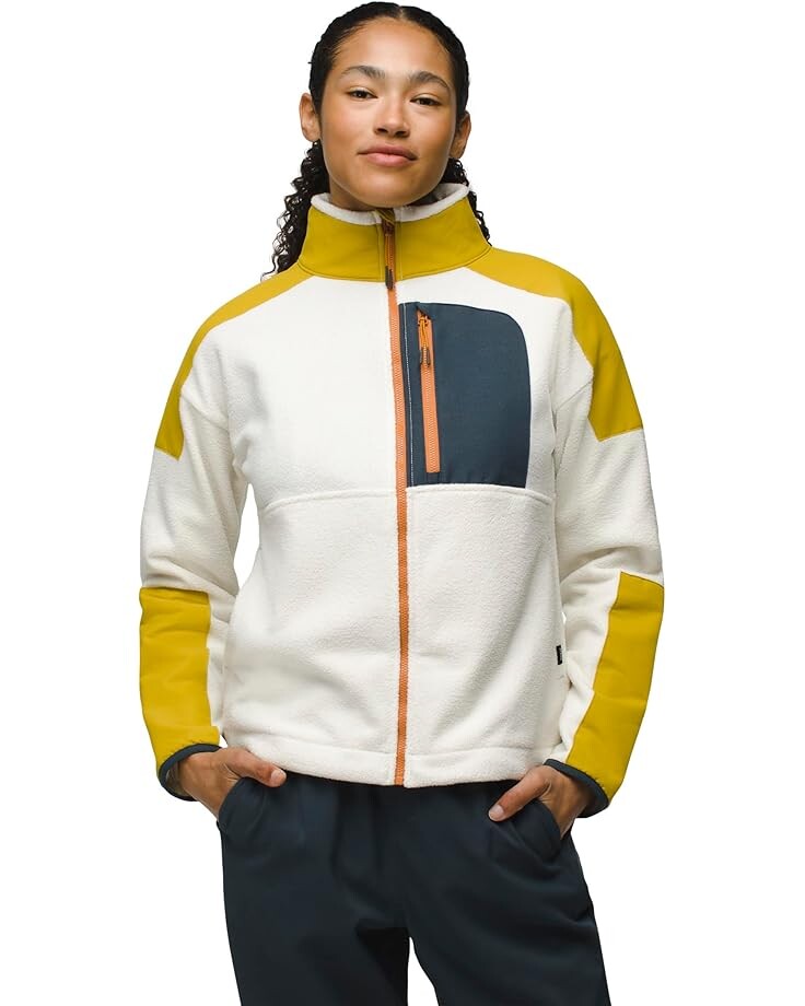 

Куртка Prana Peak Fleece Jacket, цвет Canvas/Golden Leaf