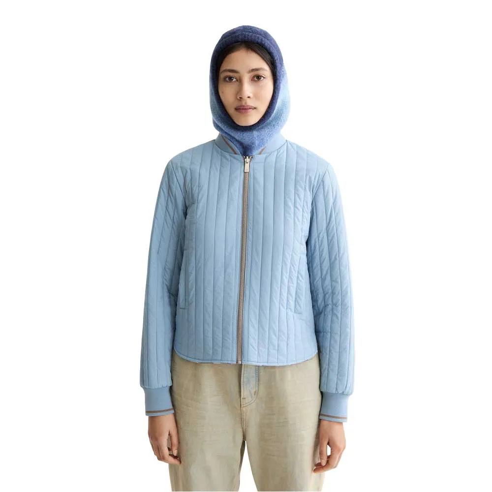 

Куртка Scotch & Soda Reversible Printed Quilted bomber, синий