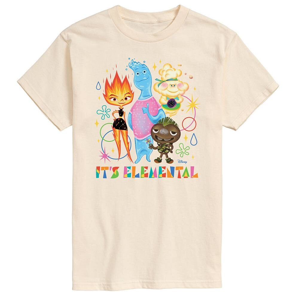 

Мужская футболка Elemental Licensed Character, бежевый