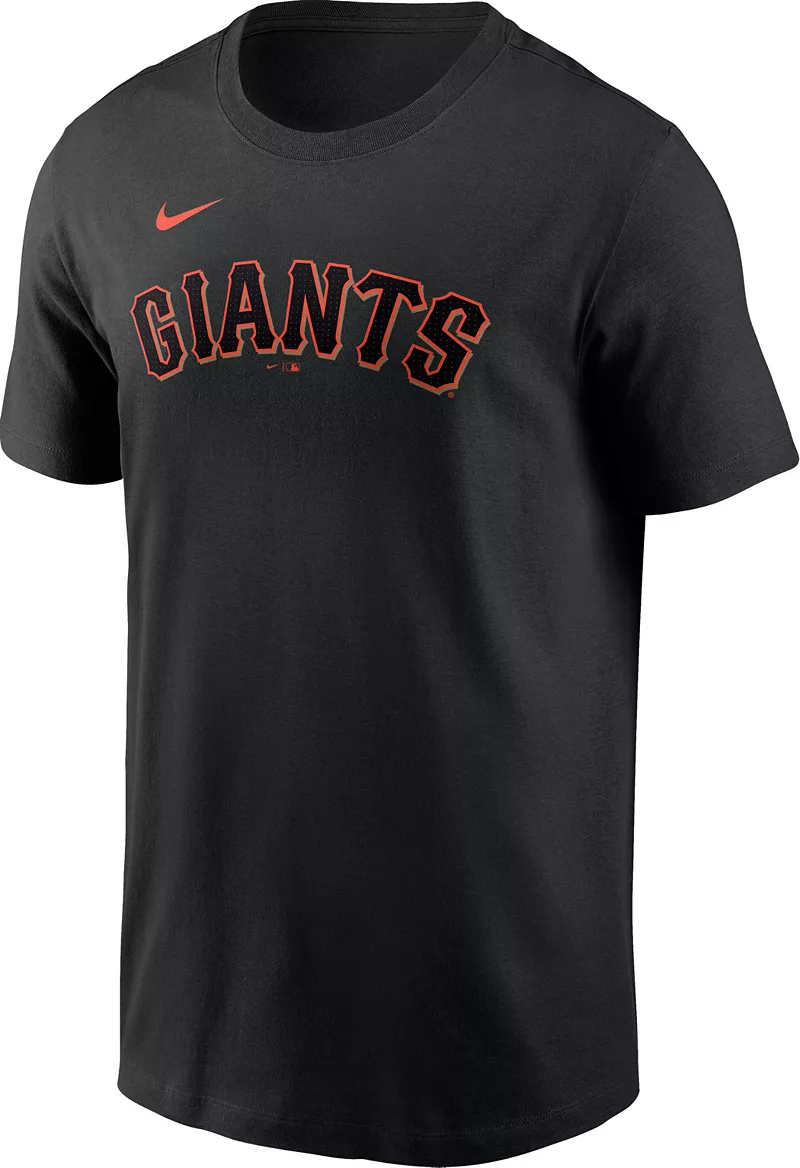 Мужская черная футболка Nike San Francisco Giants Logan Webb #62 — фото 2