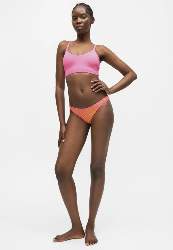 Основной топ от бикини с v-образным вырезом Nike Swim, Pink Glow — фото 4