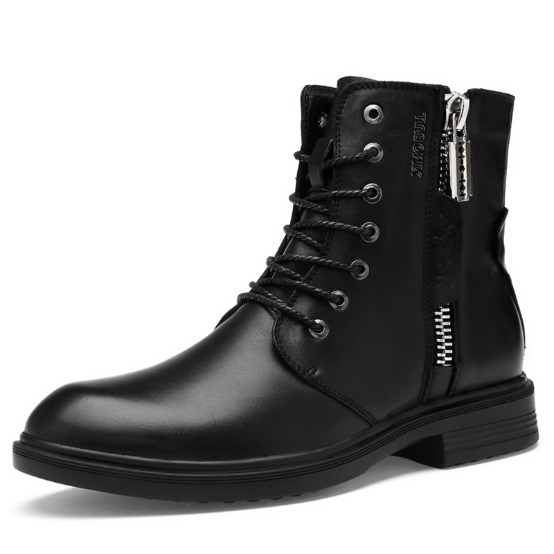 

Черные мужские ботинки Мартин до щиколотки XIMO BULL, Черный, Черные мужские ботинки Мартин до щиколотки XIMO BULL